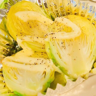 お弁当に♡芽キャベツのマヨ焼き